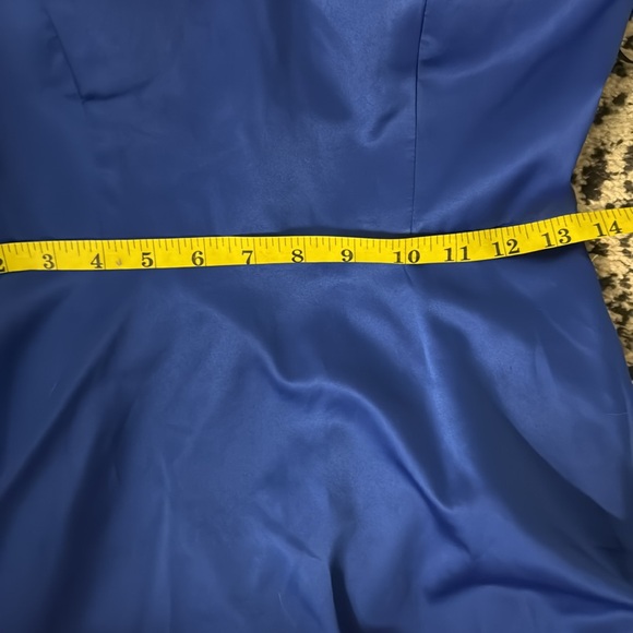 Windsor NWOT Gorgeous Royal Blue Evening Mini Party Dress - Picture 15 of 17